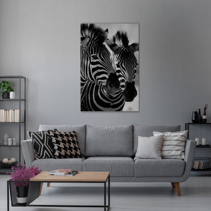 STRIPED SYMPHONY Quadro em tela vertical