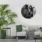 STRIPED SYMPHONY Quadro Redondo Decorativo