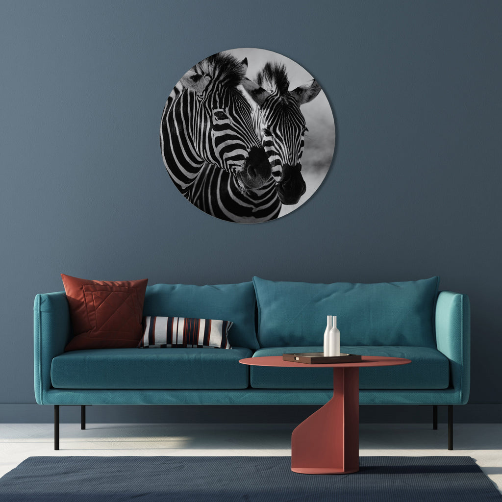 STRIPED SYMPHONY Quadro Redondo Decorativo
