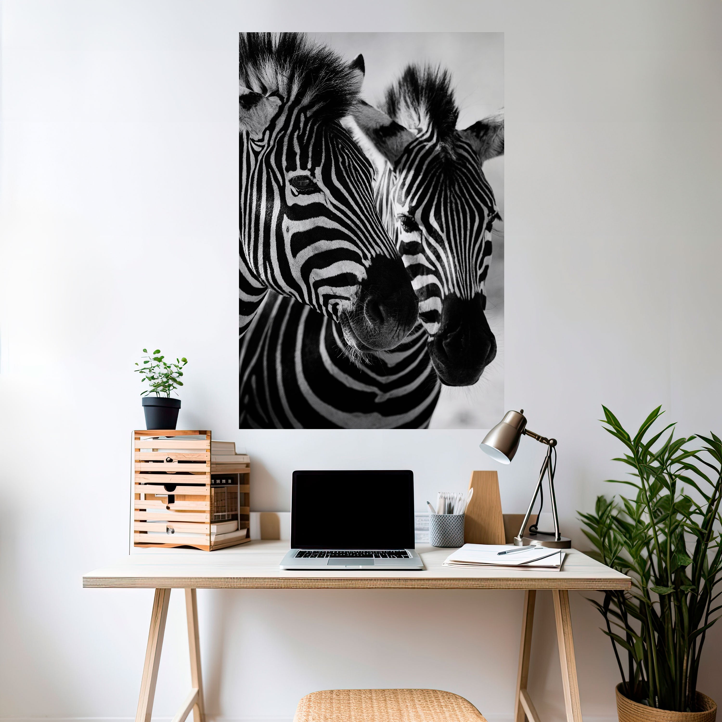 STRIPED SYMPHONY Poster Vertical Autocolante