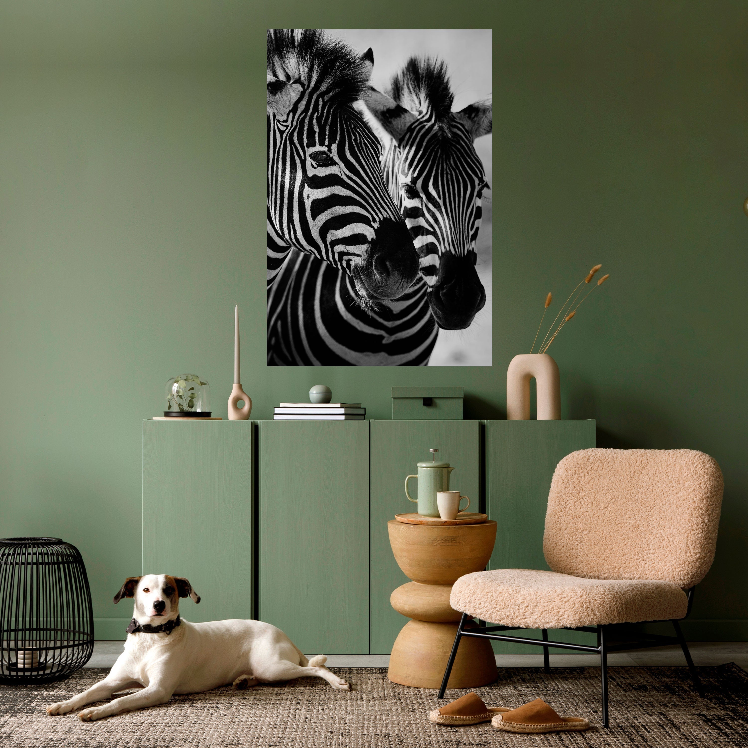 STRIPED SYMPHONY Poster Vertical Autocolante