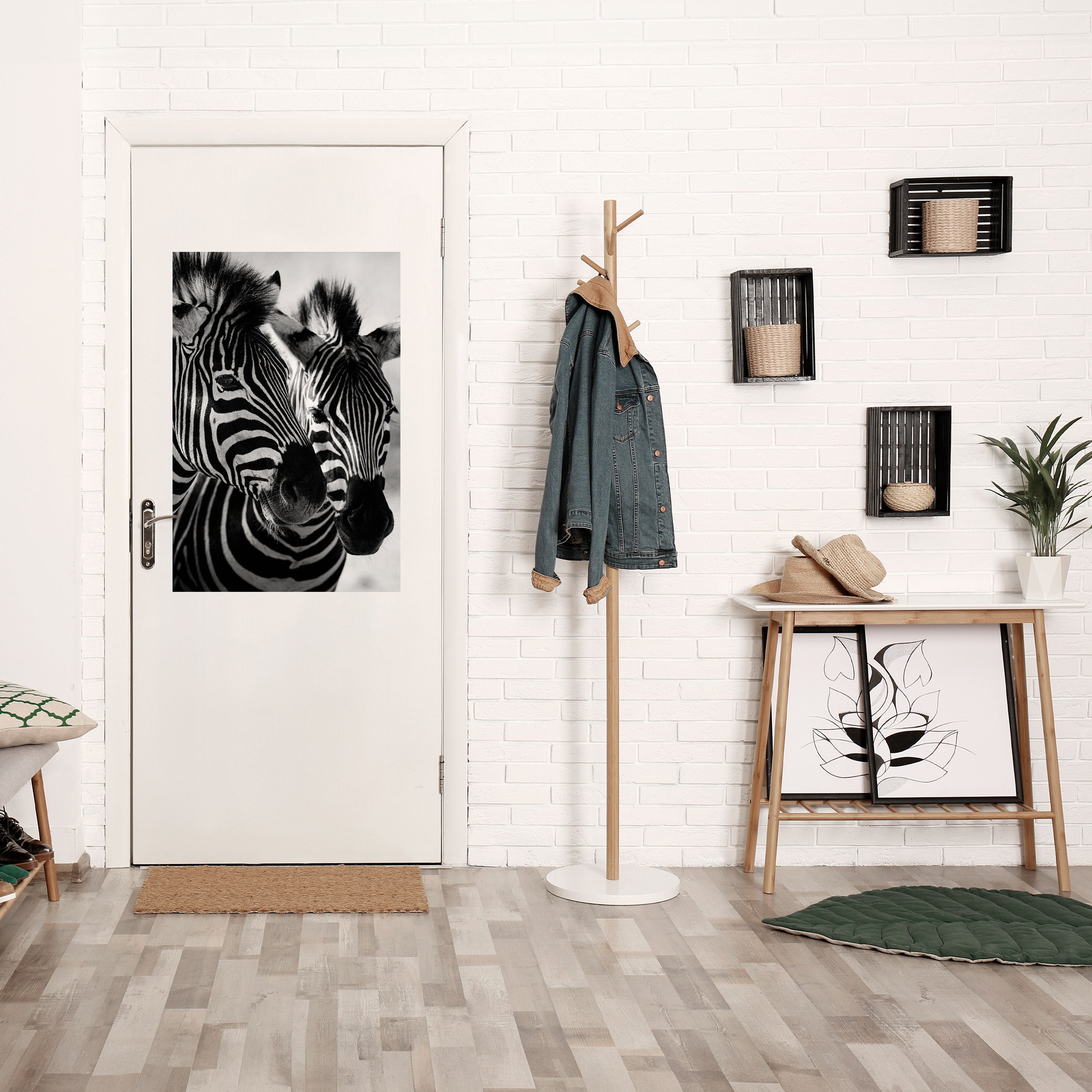 STRIPED SYMPHONY Poster Vertical Autocolante