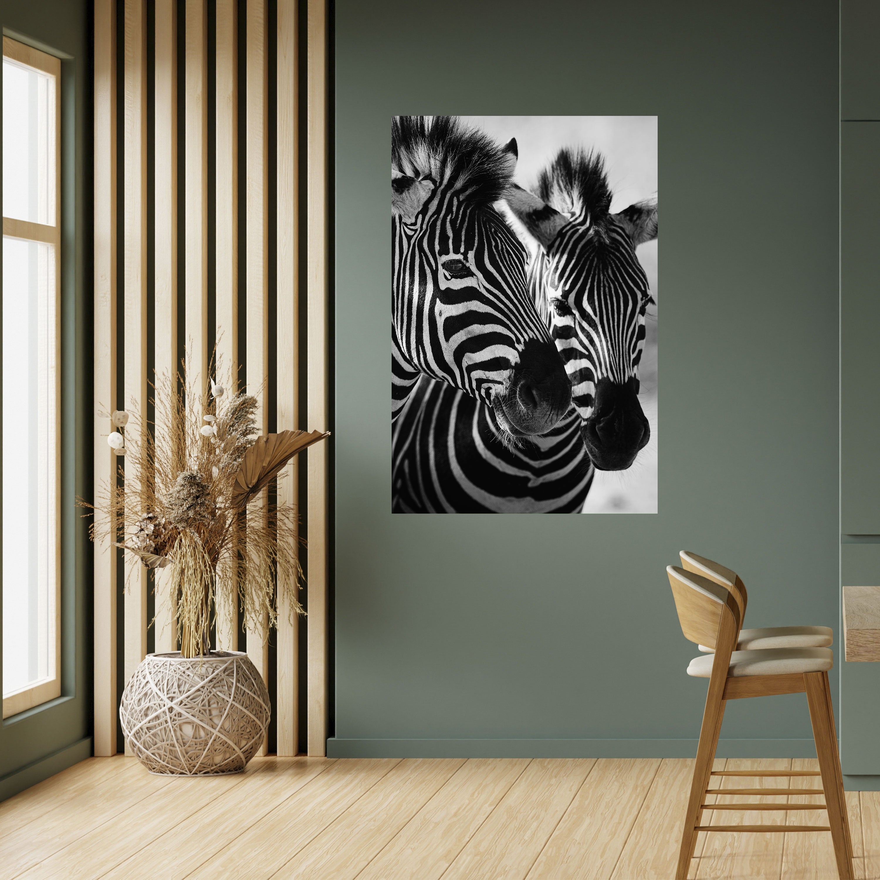 STRIPED SYMPHONY Poster Vertical Autocolante