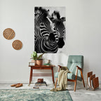 STRIPED SYMPHONY Poster Vertical Autocolante