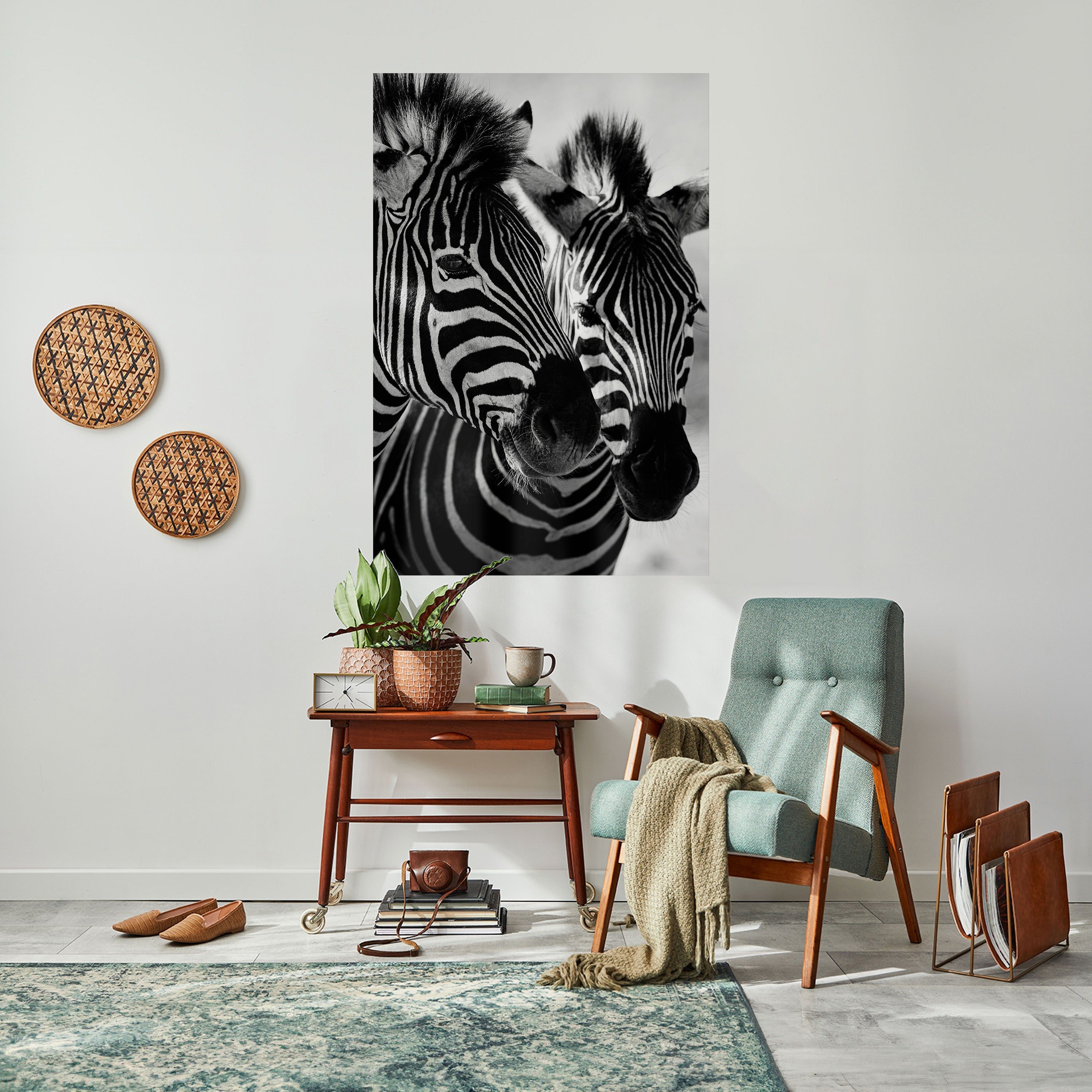 STRIPED SYMPHONY Poster Vertical Autocolante