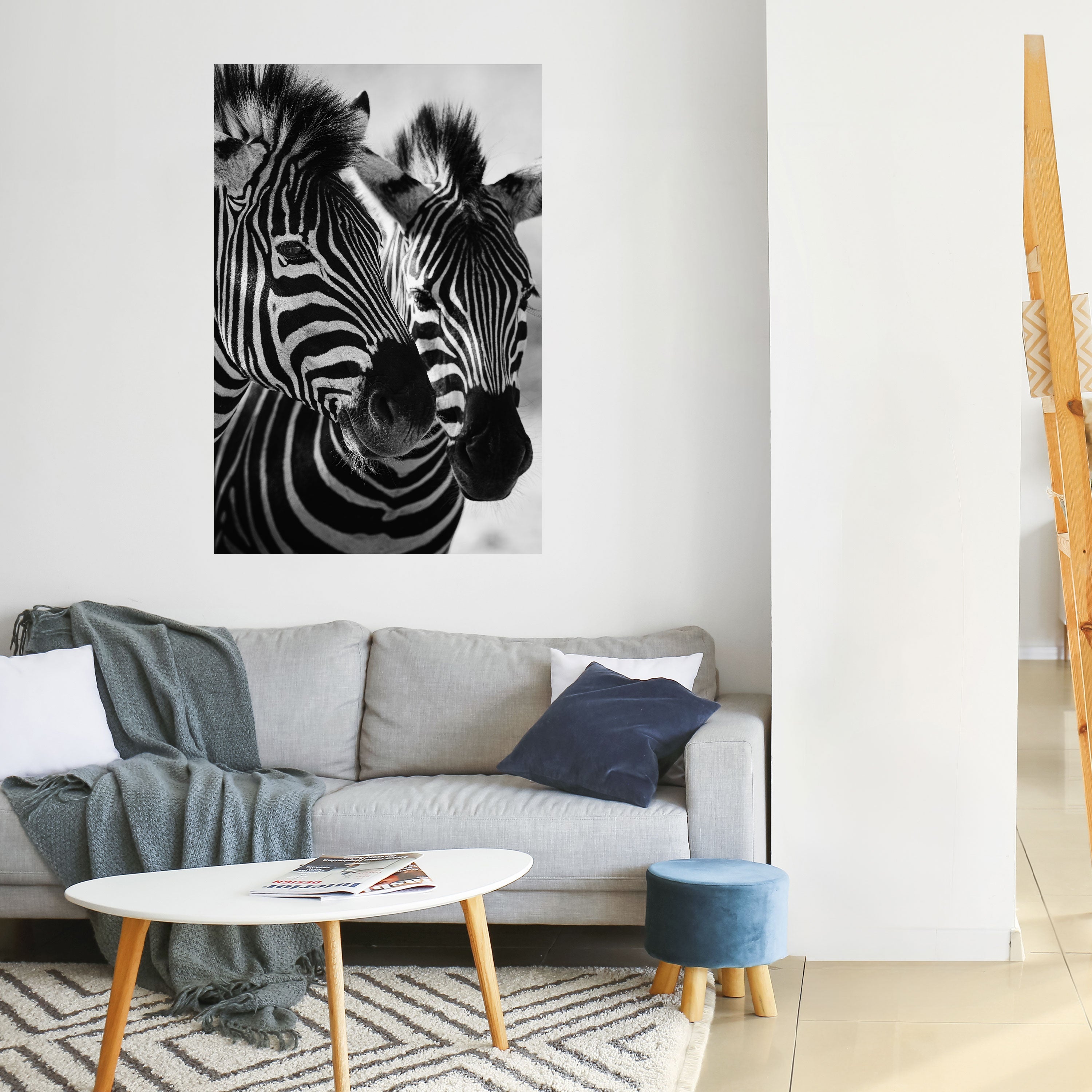 STRIPED SYMPHONY Poster Vertical Autocolante