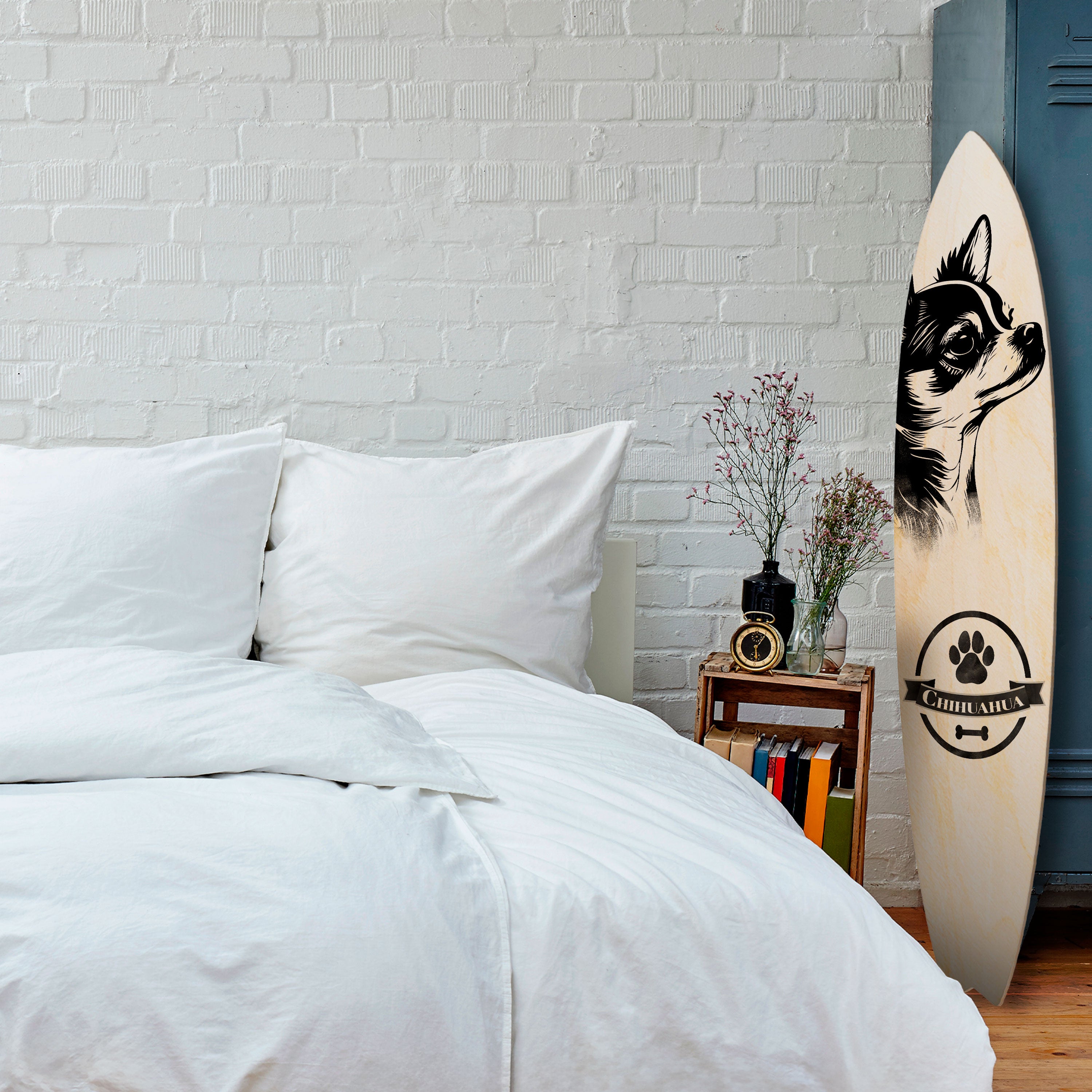 CHIHUAHUA DOG Decorative Plywood Surfboard