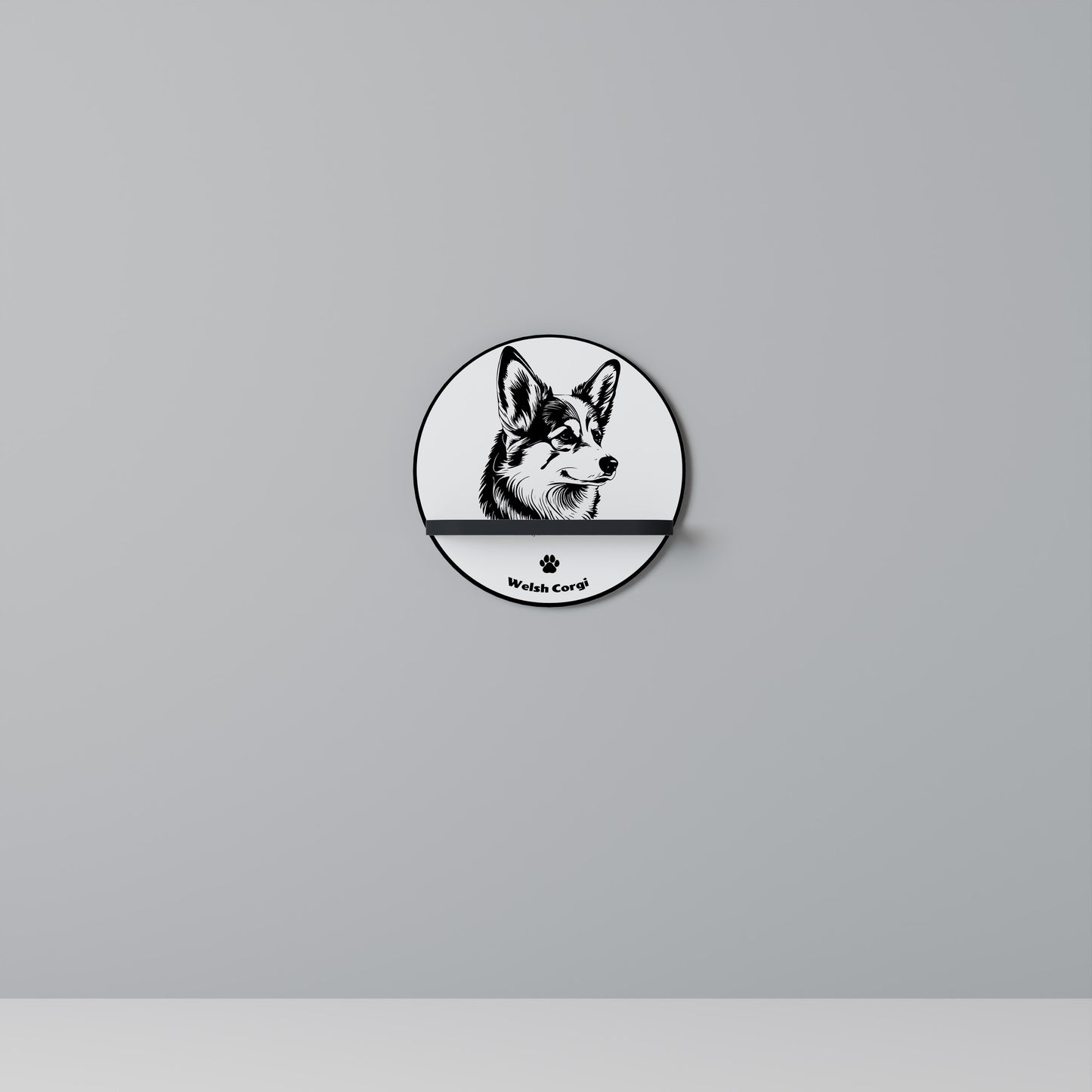 WELSH CORGI PEMBROKE Art Shelf