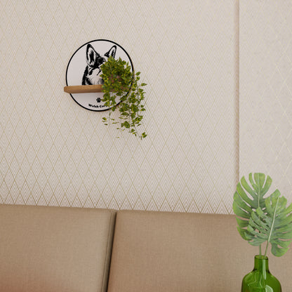 WELSH CORGI PEMBROKE Art Shelf