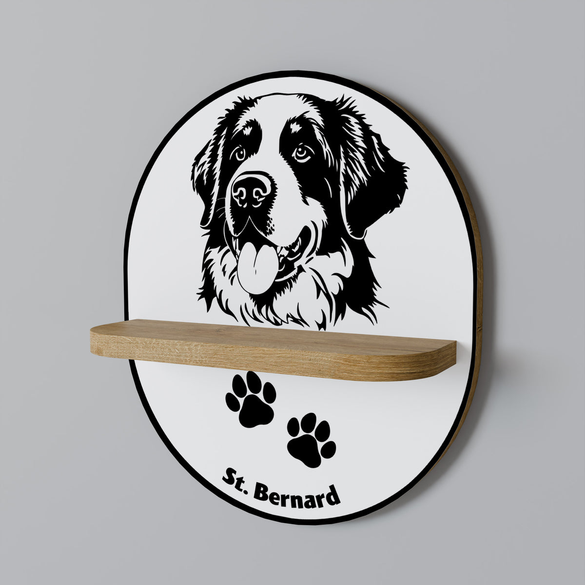 SAINT BERNARD Prateleira Artística
