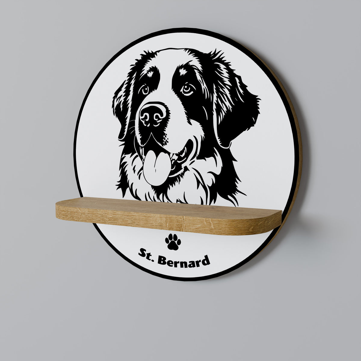 SAINT BERNARD Prateleira Artística