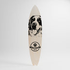 SAINT BERNARD Painel Decorativo Prancha de Surf