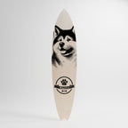 AKITA DOG Decorative Plywood Surfboard