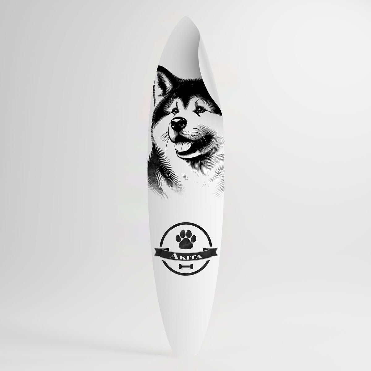 AKITA DOG Autocolante Prancha de Surf