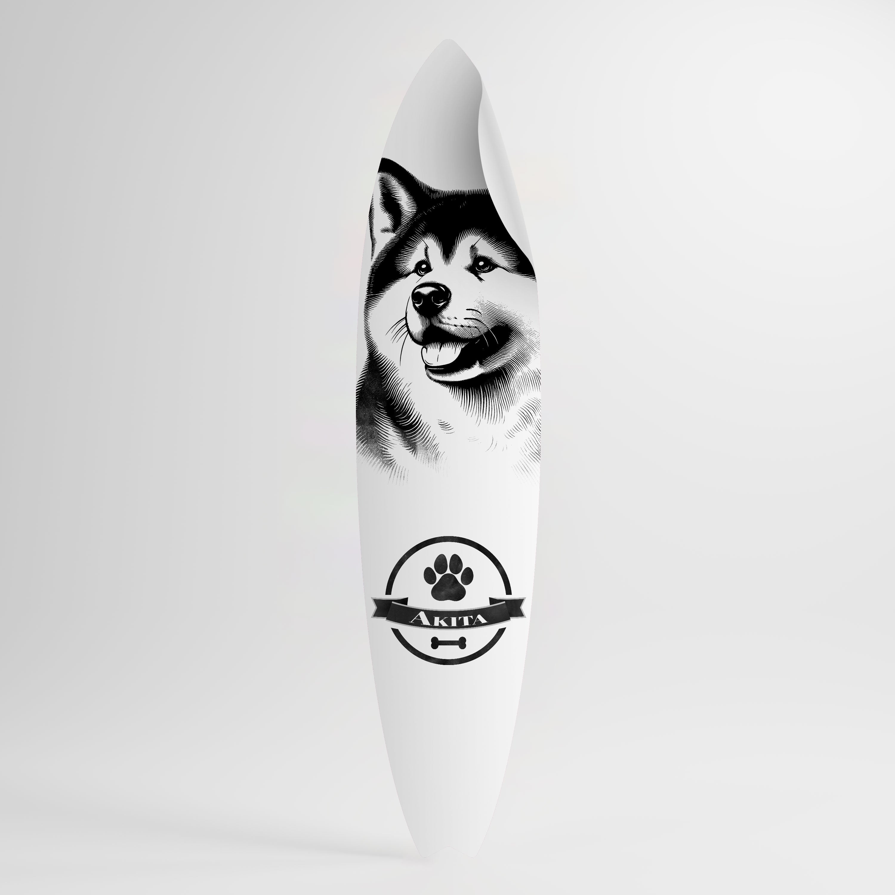 AKITA DOG Autocolante Prancha de Surf