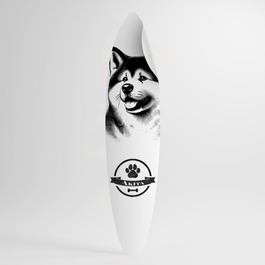 AKITA DOG Autocolante Prancha de Surf