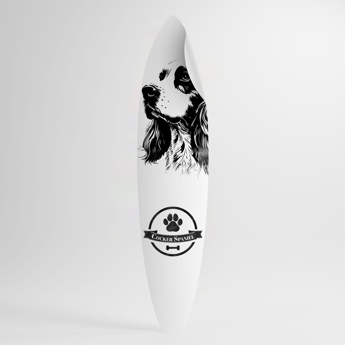 ENGLISH COCKER SPANIEL Autocolante Prancha de Surf