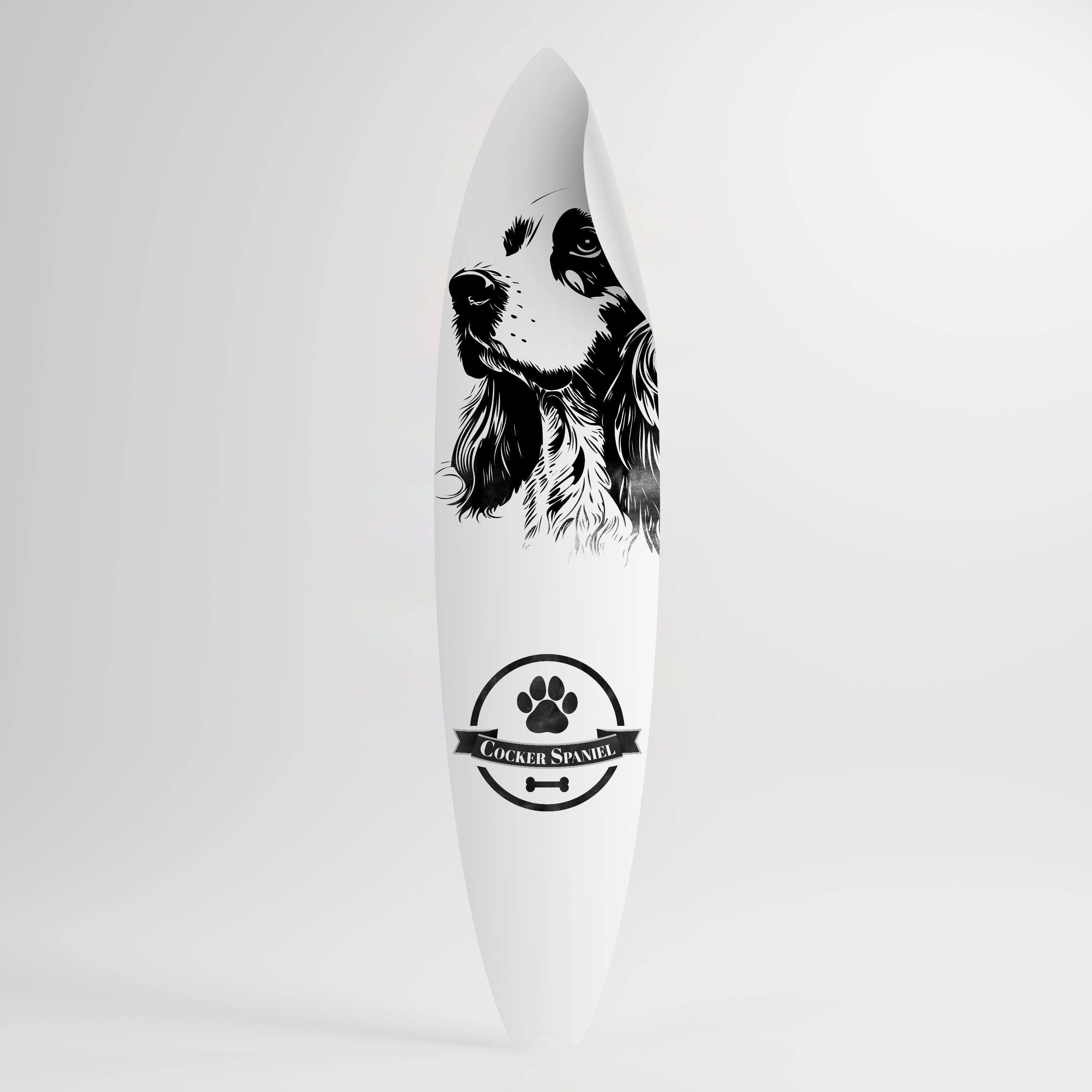 ENGLISH COCKER SPANIEL Autocolante Prancha de Surf