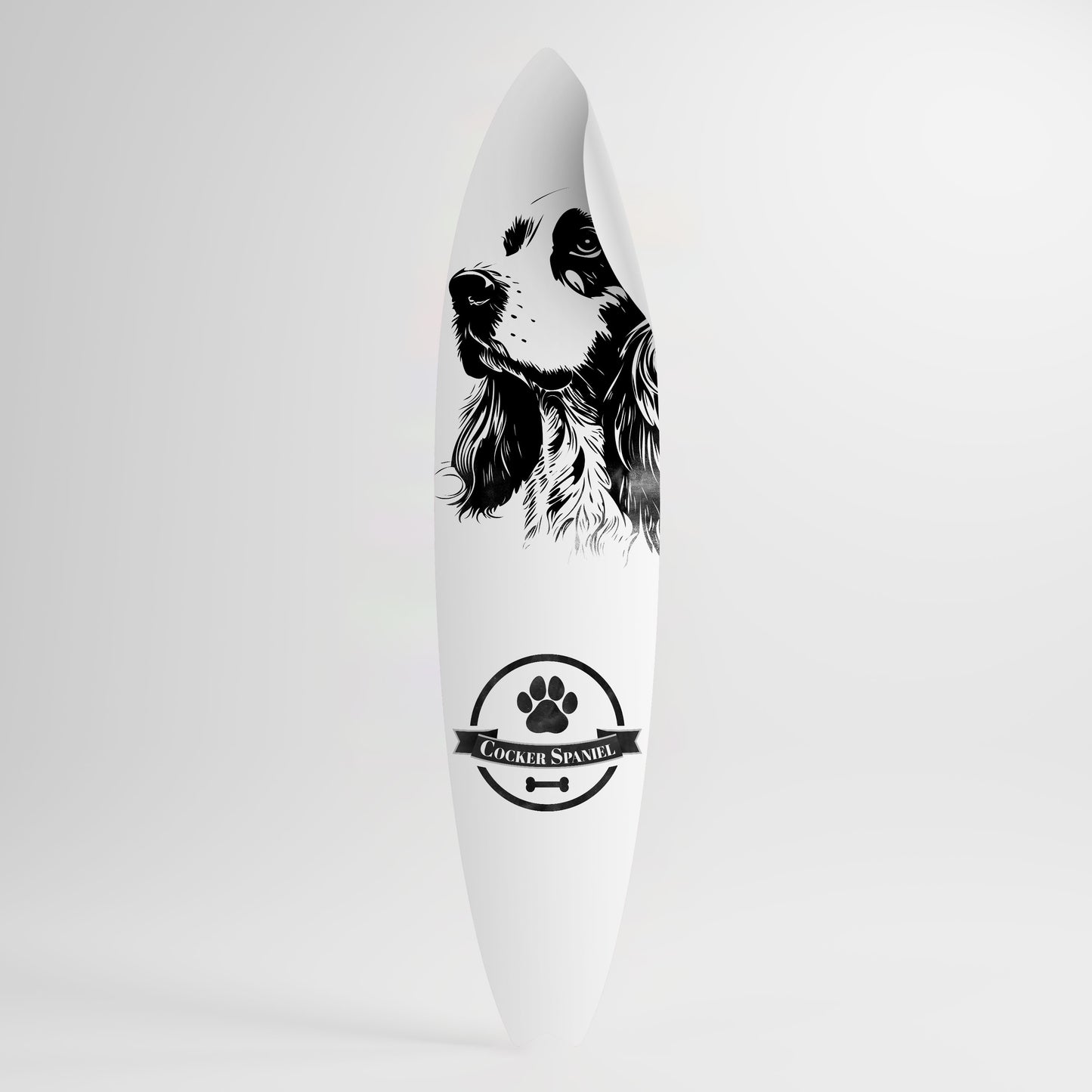 ENGLISH COCKER SPANIEL Autocolante Prancha de Surf