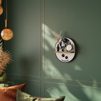 COONHOUND DOG Prateleira Oval Decorativa em Efeito Carvalho