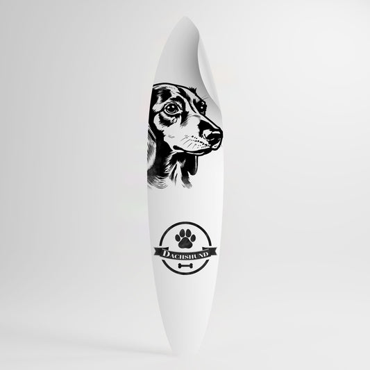DACHSHUND DOG Autocolante Prancha de Surf
