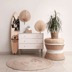 DOBERMAN DOG Painel Decorativo Prancha de Surf