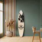 DOBERMAN DOG Prancha de surf decorativa em contraplacado