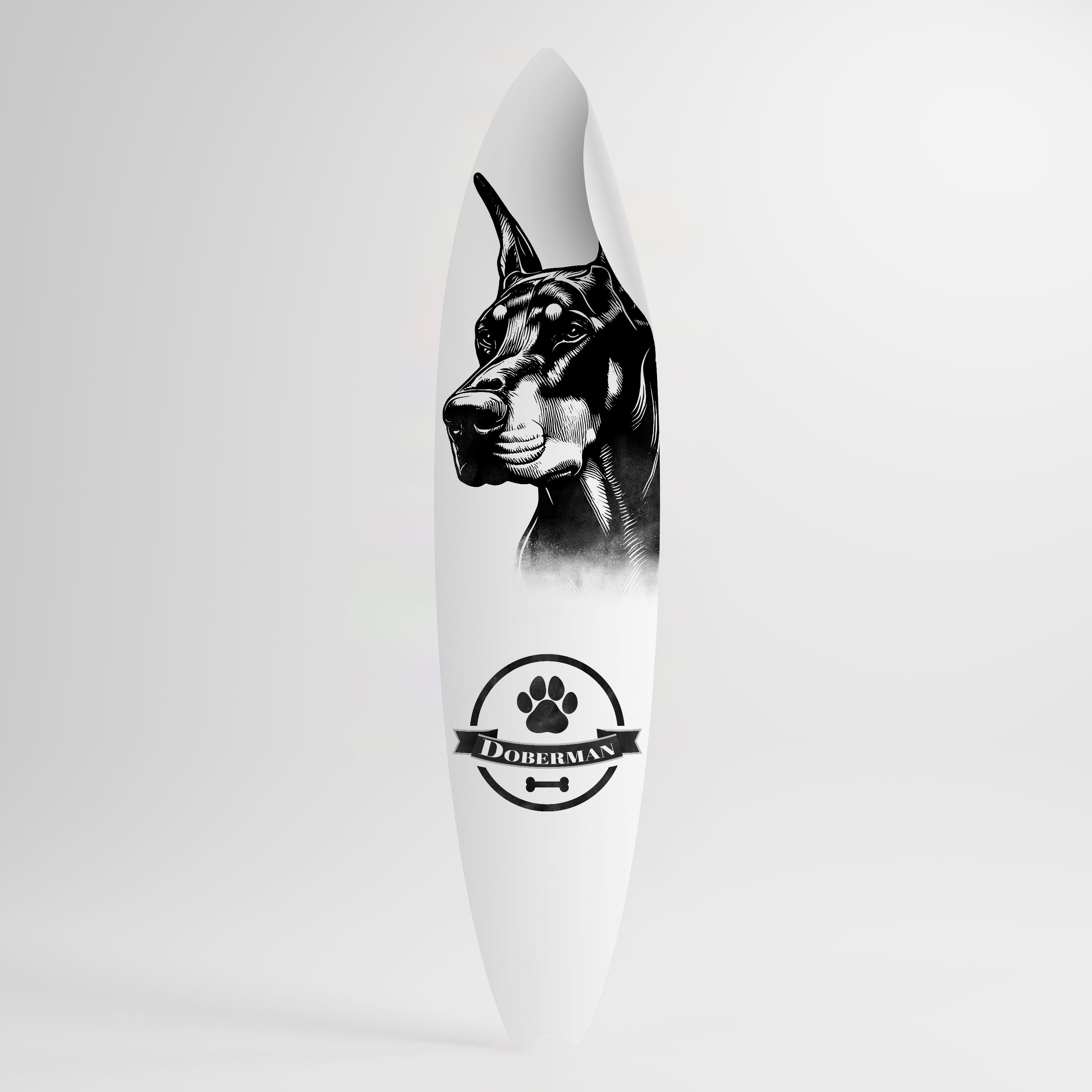 DOBERMAN DOG Autocolante Prancha de Surf