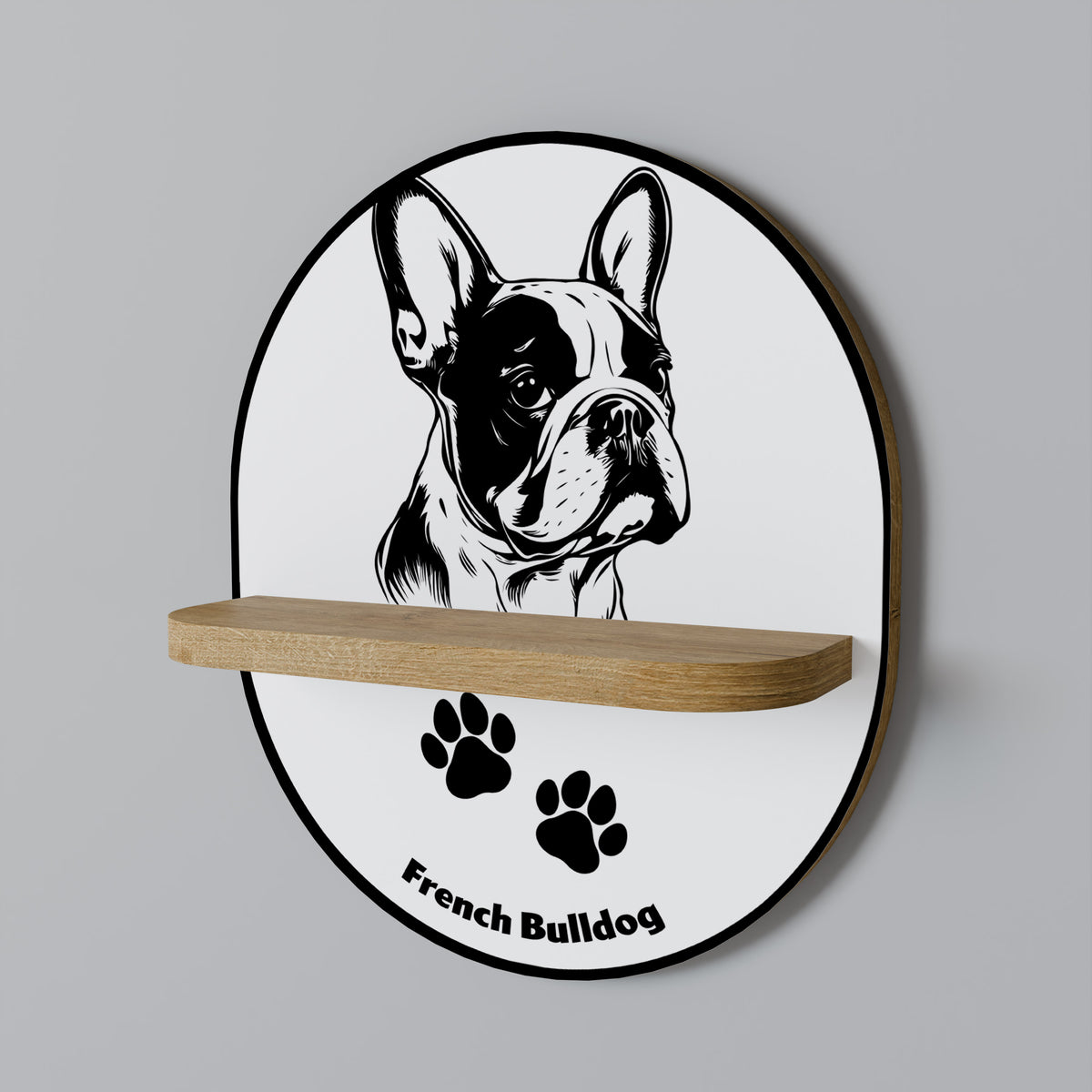 FRENCH BULLDOG Prateleira Artística