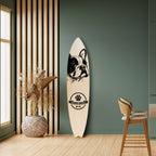 FRENCH BULLDOG Decorative Plywood Surfboard