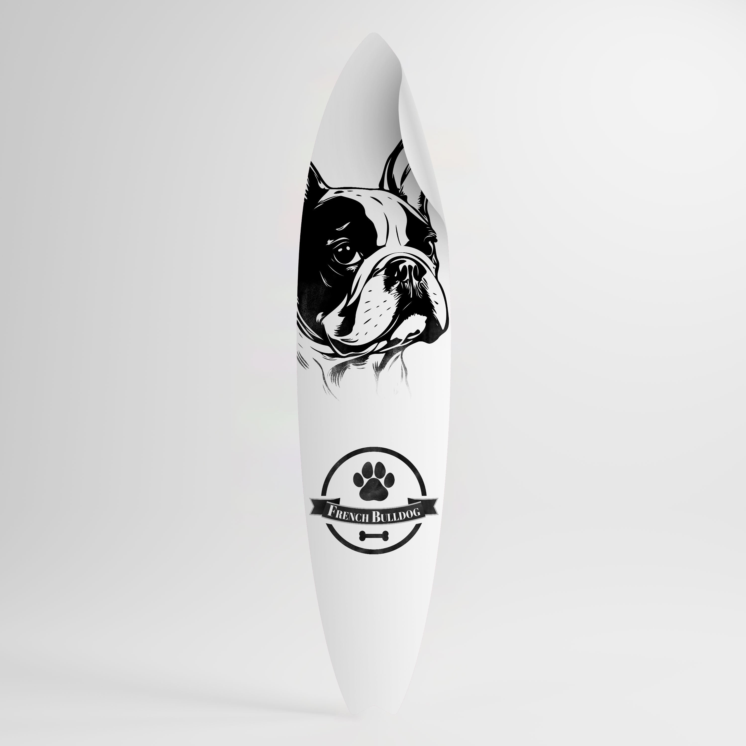 FRENCH BULLDOG Autocolante Prancha de Surf
