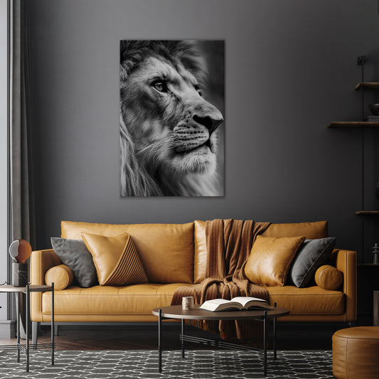 ROYAL REFLECTION Vertical Canvas Print