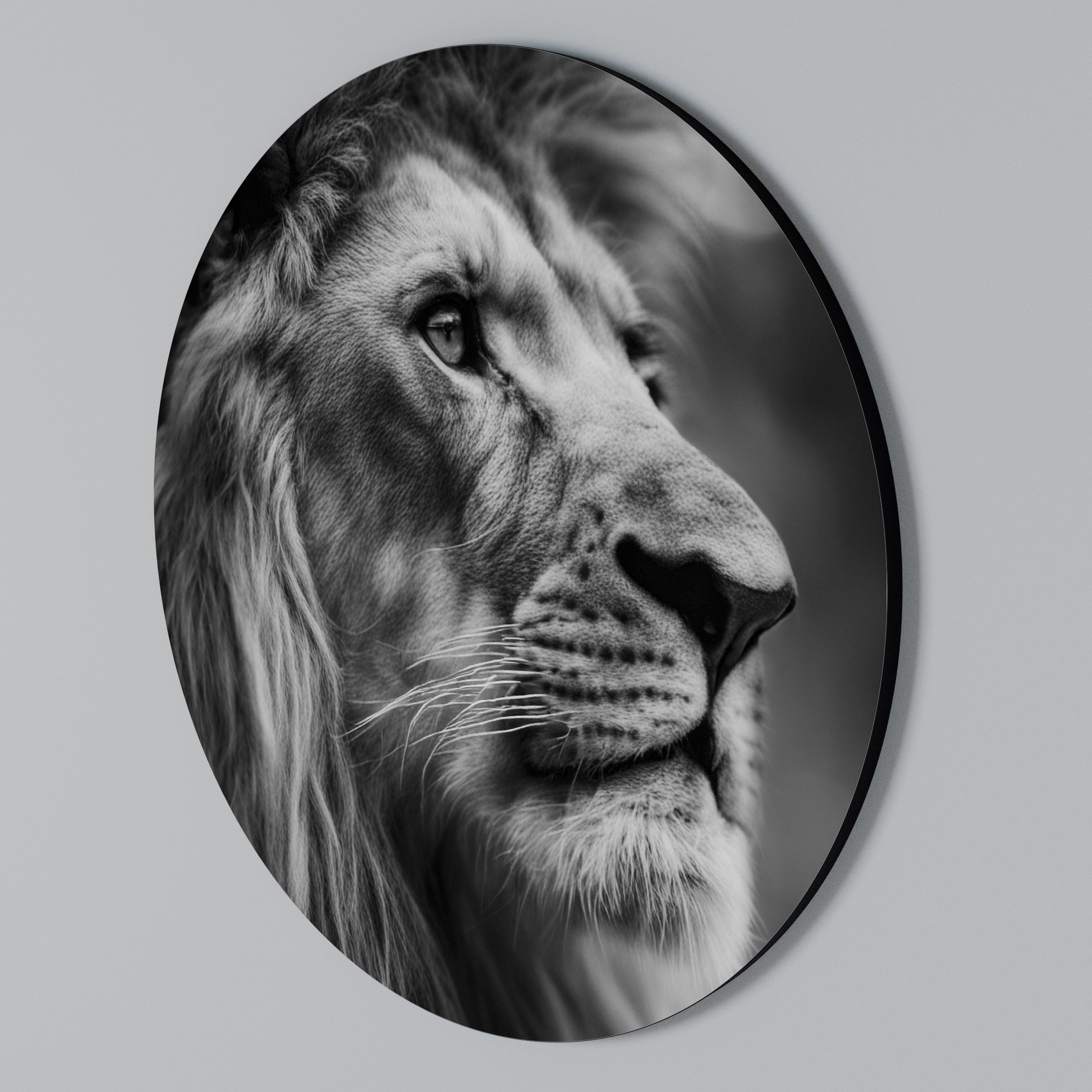 ROYAL REFLECTION Arte de Parede Redonda