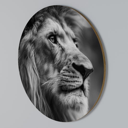 ROYAL REFLECTION Round Wall Art