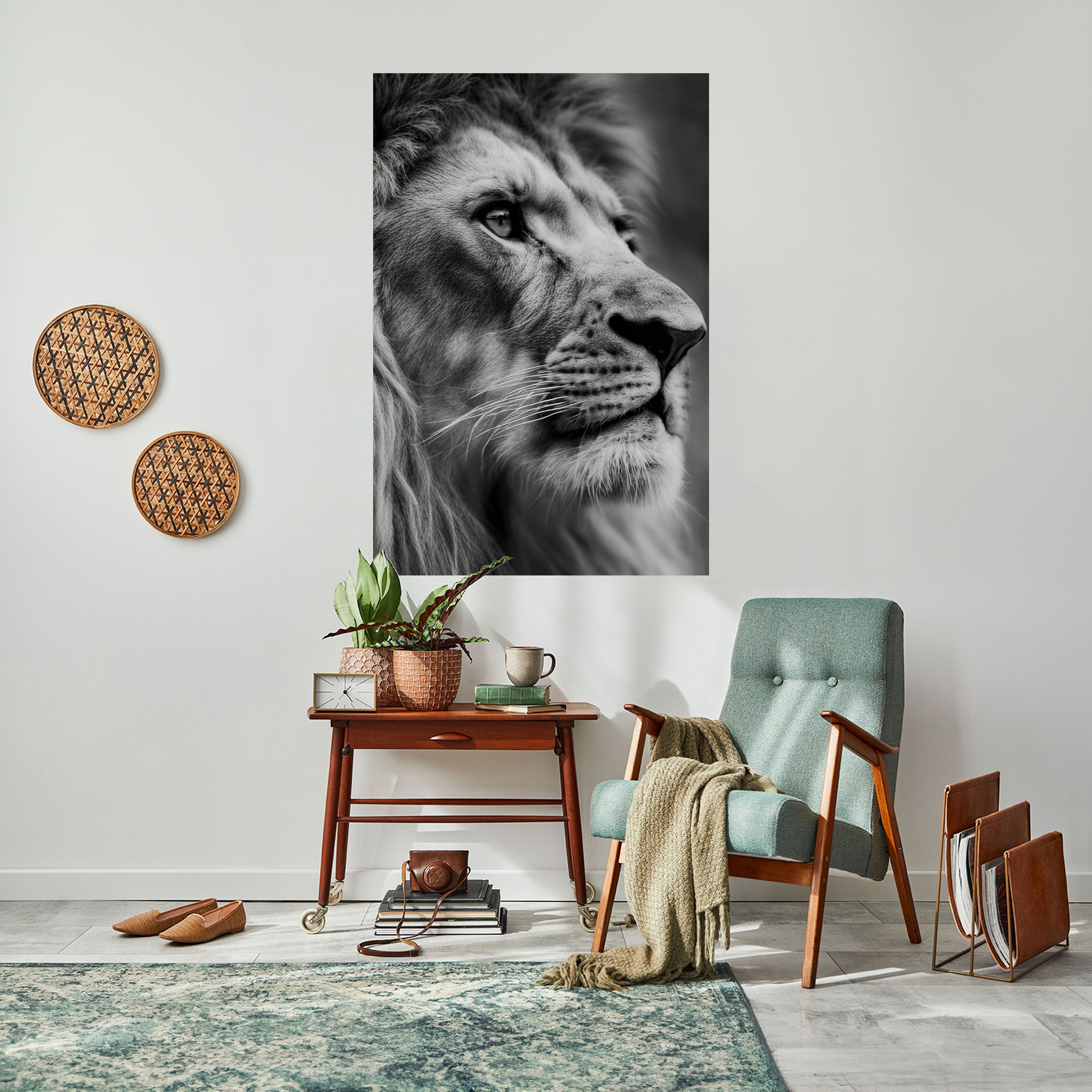 ROYAL REFLECTION Poster Vertical Autocolante