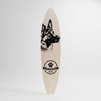 GERMAN SHEPARD Decorative Plywood Surfboard