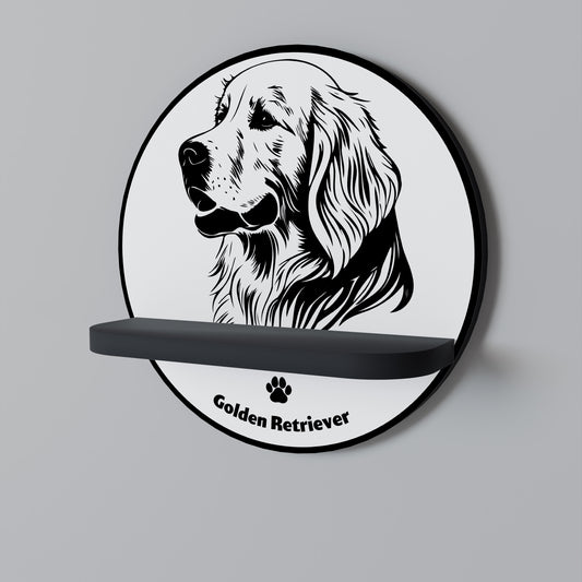 GOLDEN RETRIEVER Prateleira Artística