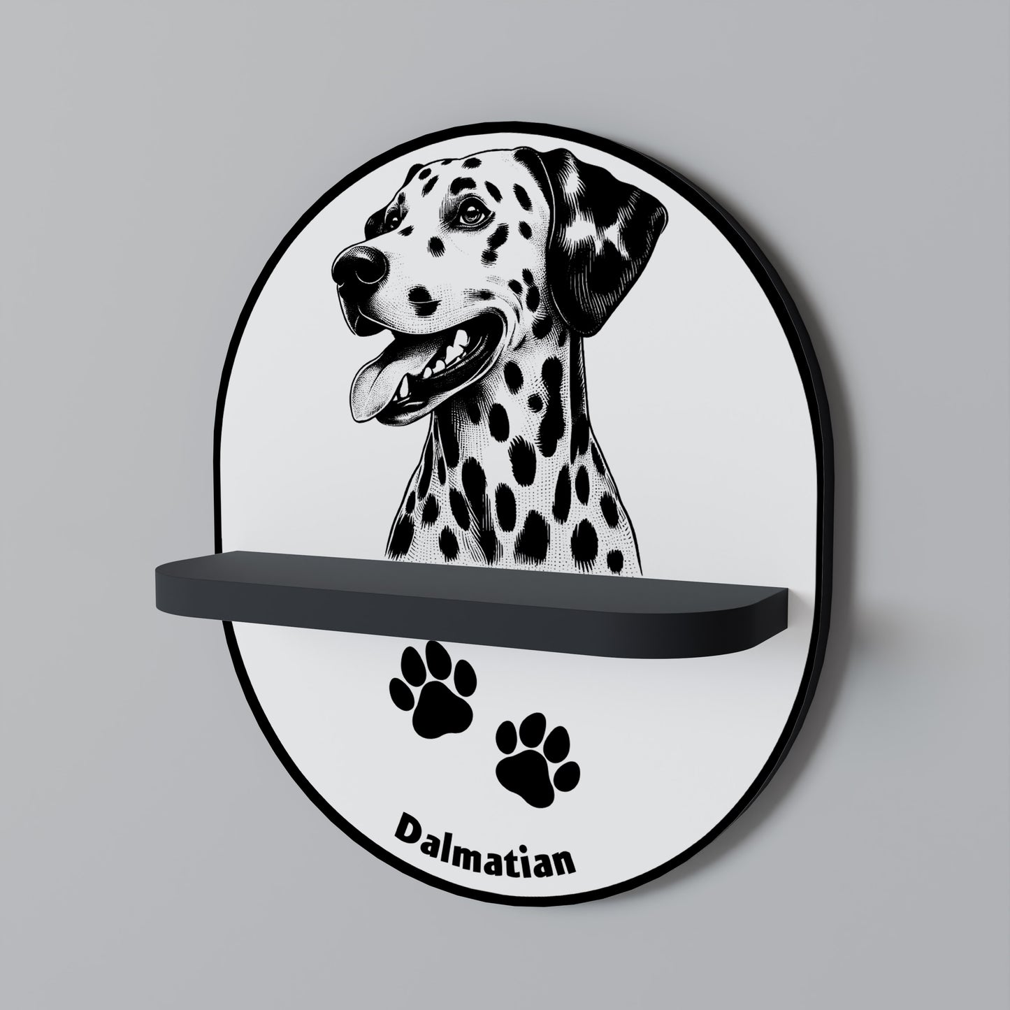 DALMATIAN DOG Prateleira Artística