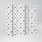 CATS COMPILATION Biombo Decorativo de 5 Painéis