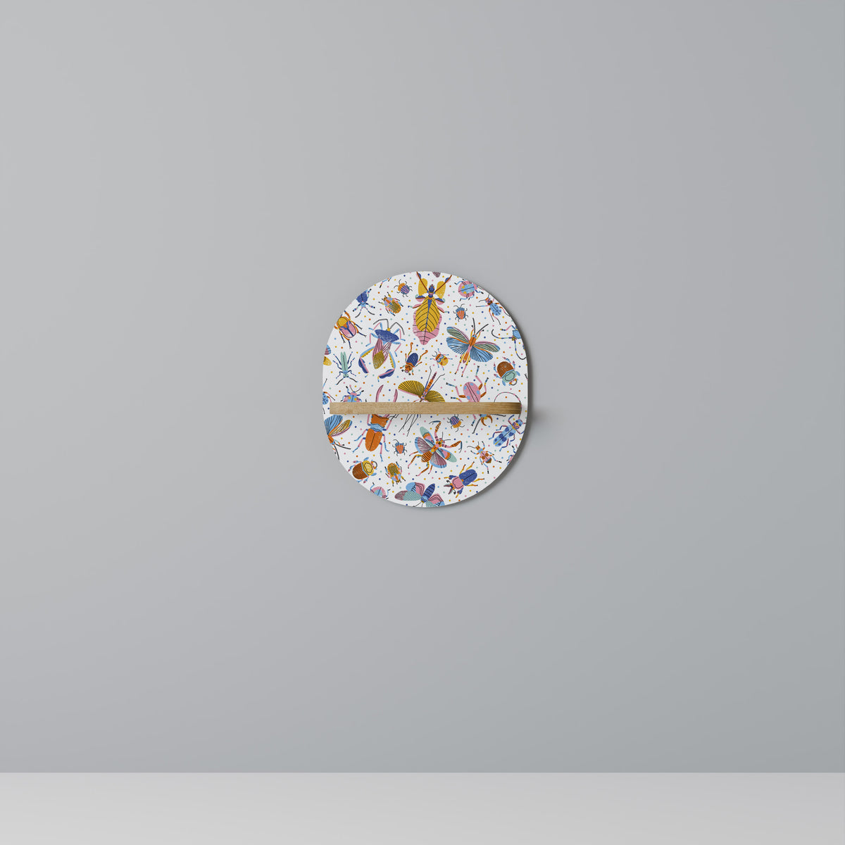 COLORFUL INSECTS Art Shelf