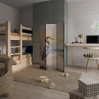HERON DAYDREAM Biombo Decorativo de 3 Painéis