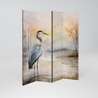 HERON DAYDREAM Biombo Decorativo de 4 Painéis