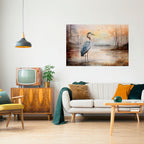 HERON DAYDREAM Poster Horizontal Autocolante