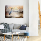 HERON DAYDREAM Poster Horizontal Autocolante