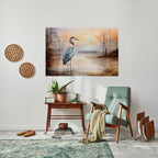 HERON DAYDREAM Poster Horizontal Autocolante