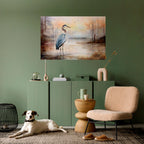 HERON DAYDREAM Poster Horizontal Autocolante