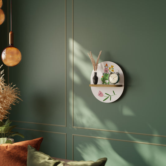 GARDEN INHABITANTS Art Shelf