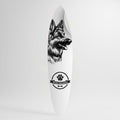 WHITE SHEPHERD DOG Autocolante Prancha de Surf