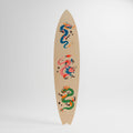 MYTHOLOGICAL CREATURES Decorative Plywood Surfboard