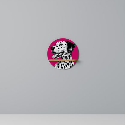 DALMATIAN SMILE Art Shelf